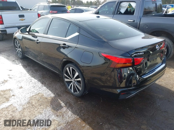 2020 Nissan Altima SR with VIN 1N4AL4CV4LN309364, listed as a IAAI auction lot 41793201 with 38,098 mi miles and . Bid and sale history available at carsss.com. Image 3.