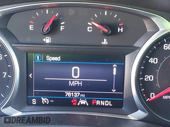 2021 Chevrolet Equinox LT with VIN 3GNAXKEV1MS126504, listed as a IAAI auction lot 41833363 with 76,137 mi miles. Bid and sale history available at carsss.com. Image 16.