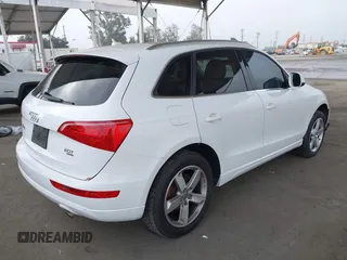 2012 Audi Q5 Premium Plus with VIN WA1LFAFP6CA019313, listed as a IAAI auction lot 42344103 with 95,091 mi miles and . Bid and sale history available at DreamBid. Image 4.