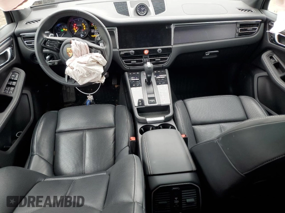 2023 Porsche Macan GTS with VIN WP1AF2A52PLB55150, listed as a Copart auction lot 47746014 with 6,786 mi miles and Salvage title. Bid and sale history available at DreamBid. Image 8.