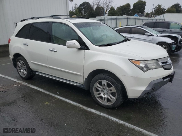 2009 Acura MDX Tech/Entertainment Pkg with VIN 2HNYD284X9H520333, listed as a Copart auction lot 44247495 with 241,800 mi miles and Clean Title. Bid and sale history available at carsss.com. Image 4.