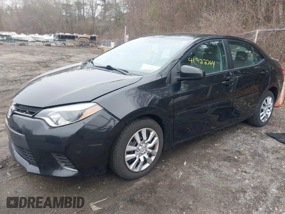 2015 Toyota Corolla L with VIN 2T1BURHEXFC292580, listed as a IAAI auction lot 41922364 with 165,143 mi miles and . Bid and sale history available at DreamBid. Image 2.