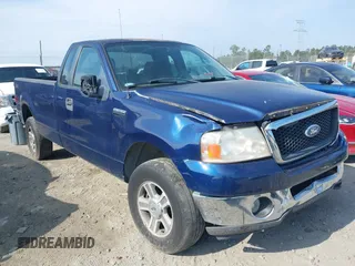2007 Ford F-150 XL with VIN 1FTRF14W57KD56405, listed as a IAAI auction lot 42124580 with 104,196 mi miles and . Bid and sale history available at DreamBid. Image 1.