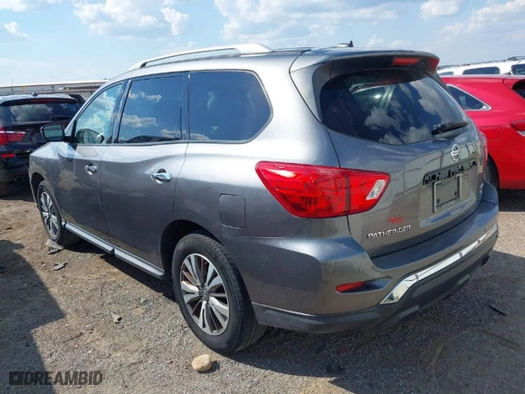 2017 Nissan Pathfinder S with VIN 5N1DR2MM1HC662434, listed as a IAAI auction lot 40319157 with 176,365 mi miles. Bid and sale history available at carsss.com. Image 3.