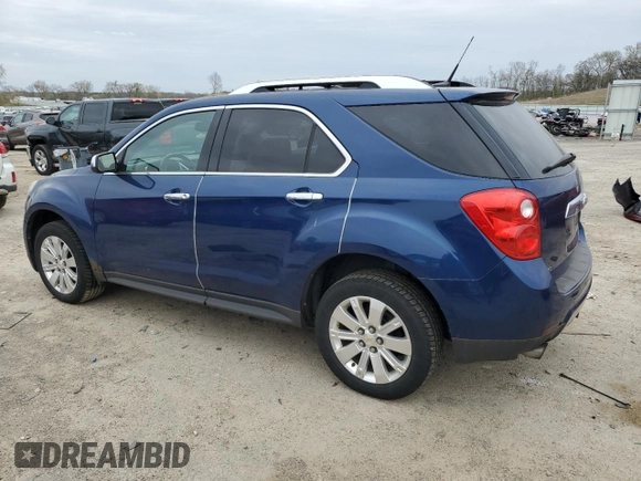 2010 Chevrolet Equinox LTZ with VIN 2CNFLGEY5A6274937, listed as a Copart auction lot 54868845 with 118,103 mi miles and Clean Title. Bid and sale history available at DreamBid. Image 2.