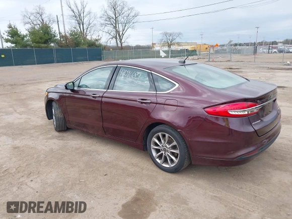 2017 Ford Fusion SE with VIN 3FA6P0HD2HR156698, listed as a IAAI auction lot 42096631 with 106,258 mi miles and . Bid and sale history available at DreamBid. Image 3.