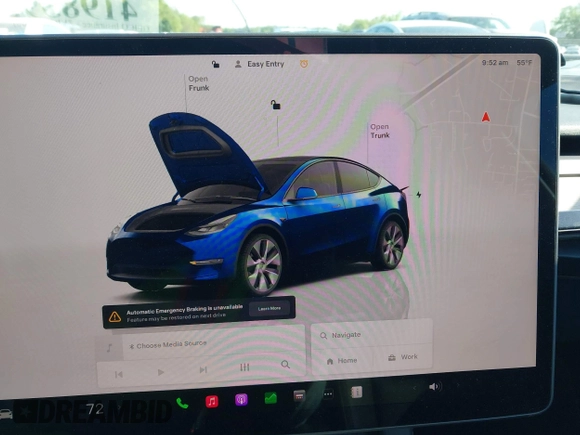 2023 Tesla Model Y Long Range with VIN 7SAYGDEE0PF762592, listed as a IAAI auction lot 41983933 with 28,510 mi miles and . Bid and sale history available at carsss.com. Image 7.