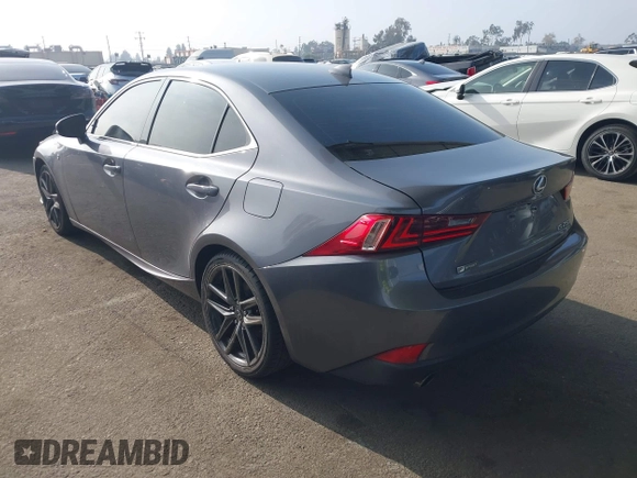 2015 Lexus IS with VIN JTHBF1D24F5077022, listed as a IAAI auction lot 41186330 with 66,969 mi miles and . Bid and sale history available at carsss.com. Image 3.