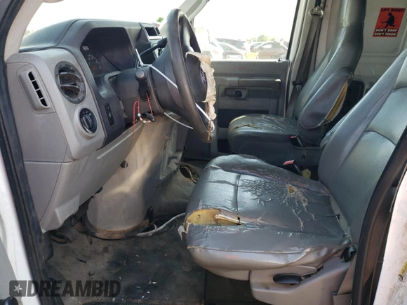 2011 Ford Econoline Cargo Commercial with VIN 1FTNS2EW9BDA13916, listed as a Copart auction lot 67259264 with Not Provided miles and Salvage Title. Bid and sale history available at DreamBid. Image 7.