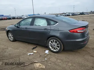 2020 Ford Fusion SE with VIN 3FA6P0HD7LR227693, listed as a Copart auction lot 52844465 with 53,361 mi miles and Salvage Title. Bid and sale history available at DreamBid. Image 2.