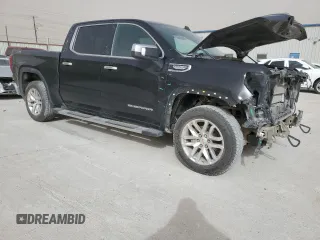 2022 GMC Sierra 1500 Limited SLT with VIN 3GTU9DET4NG174061, listed as a Copart auction lot 48853175 with 70,667 mi miles and Salvage Title. Bid and sale history available at carsss.com. Image 4.