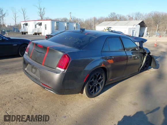 2020 Chrysler 300 S with VIN 2C3CCAGG3LH154817, listed as a IAAI auction lot 41646430 with 73,625 mi miles and . Bid and sale history available at DreamBid. Image 4.