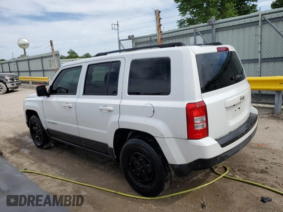 2017 Jeep Patriot Sport with VIN 1C4NJPBA7HD119072, listed as a Copart auction lot 55838995 with 123,615 mi miles and Clean title. Bid and sale history available at DreamBid. Image 2.