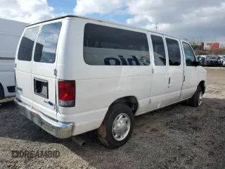 2011 Ford Econoline Passenger XL with VIN 1FBNE3BLXBDA75840, listed as a Copart auction lot 72030614 with 57,183 mi miles and Salvage Title. Bid and sale history available at DreamBid. Image 3.