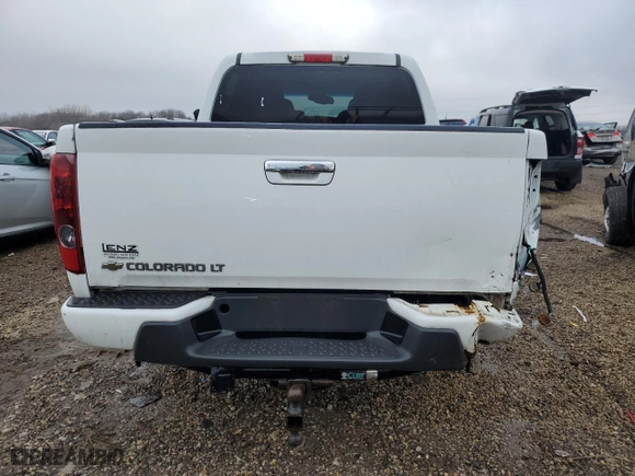 2010 Chevrolet Colorado LT w/1LT with VIN 1GCJTCDE0A8132861, listed as a Copart auction lot 86844514 with 101,262 mi miles and Salvage Title. Bid and sale history available at carsss.com. Image 6.