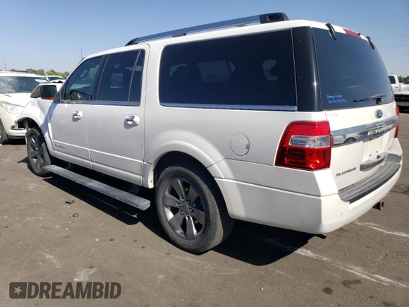 2015 Ford Expedition Max Platinum with VIN 1FMJK1MT3FEF47571, listed as a Copart auction lot 72982334 with 171,809 mi miles and Salvage title. Bid and sale history available at DreamBid. Image 2.