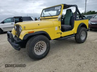 1983 Jeep CJ z VIN 1JCCM87AXDT028695, wystawiony jako Copart lot #74812184 z przebiegiem Nie podano mil oraz Szkody całkowita. Historia ofert i sprzedaży dostępna na DreamBid. Obrazek 1.