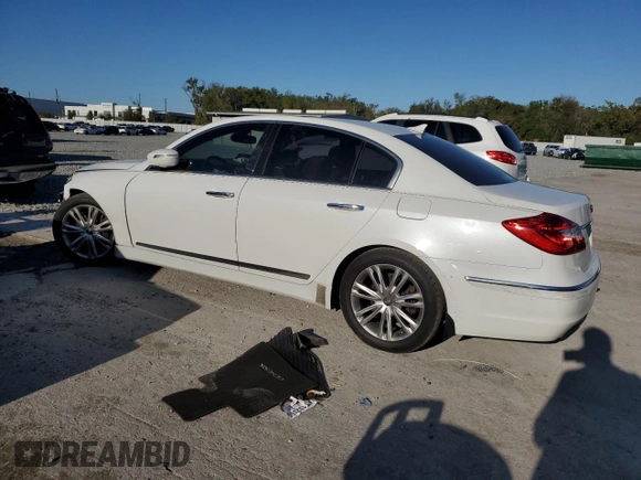 2012 Hyundai Genesis 5.0L R-Spec with VIN KMHGC4DHXCU184529, listed as a Copart auction lot 48555965 with 180,090 mi miles and Non Repairable. Bid and sale history available at carsss.com. Image 2.