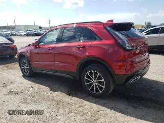 2024 Cadillac XT4 FWD Sport with VIN 1GYFZER48RF164992, listed as a Copart auction lot 68359734 with 3,427 mi miles and Salvage title. Bid and sale history available at DreamBid. Image 2.