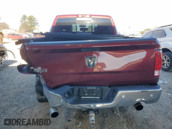 2018 Ram 1500 Big Horn z VIN 3C6RR6LT9JG225270, wystawiony jako Copart lot #42059035 z przebiegiem 109 693 mil mil oraz Szkoda całkowita • Salvage title. Historia ofert i sprzedaży dostępna na DreamBid. Obrazek 6.