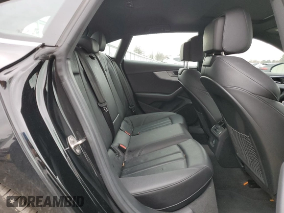2018 Audi A5 Sportback Premium Plus with VIN WAUENCF53JA060424, listed as a Copart auction lot 40566934 with 60,963 mi miles. Bid and sale history available at carsss.com. Image 10.