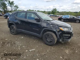 2021 Jeep Compass Sport с VIN 3C4NJDAB2MT572027, выставлен на аукционе Copart как лот 54970265 с пробегом 95 177 миль миль и Списание • Salvage title. История ставок и продаж доступна на DreamBid. Изображение 4.