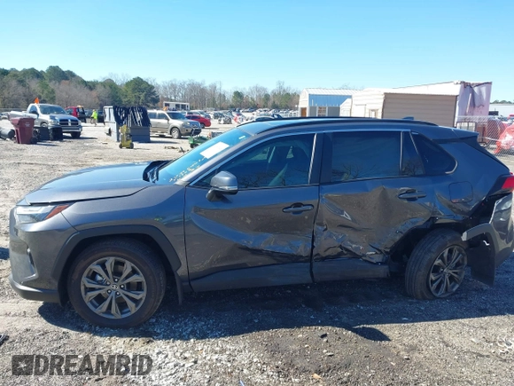 2024 Toyota RAV4 Hybrid XLE Premium with VIN 4T3B6RFV9RU161308, listed as a IAAI auction lot 41587148 with 8,952 mi miles. Bid and sale history available at carsss.com. Image 14.