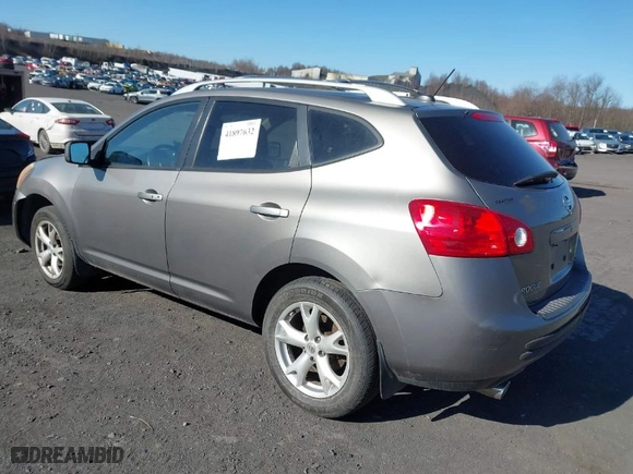 2008 Nissan Rogue S with VIN JN8AS58V68W409984, listed as a IAAI auction lot 41897632 with 197,514 mi miles. Bid and sale history available at carsss.com. Image 3.