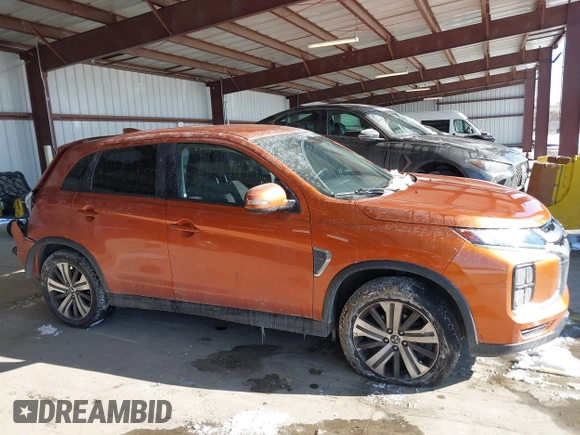2020 Mitsubishi Outlander Sport SE 2.0 with VIN JA4AP4AU1LU028406, listed as a IAAI auction lot 41379684 with 88,676 mi miles. Bid and sale history available at carsss.com. Image 13.