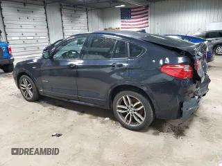 2016 BMW X4 xDrive28i z VIN 5UXXW3C51G0R20377, wystawiony jako Copart lot #56760505 z przebiegiem 106 669 mil mil oraz Nie do naprawy • Non repairable. Historia ofert i sprzedaży dostępna na DreamBid. Obrazek 2.