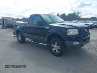 2004 Ford F-150 XLT with VIN 1FTRF04584KB28749, listed as a IAAI auction lot 41875780 with 115,018 mi miles. Bid and sale history available at carsss.com. Image 1.