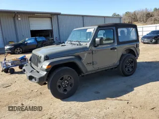 2022 Jeep Wrangler Sport S z VIN 1C4GJXAN1NW174758, wystawiony jako Copart lot #43430175 z przebiegiem 29 924 mil mil oraz Szkoda całkowita • Salvage title. Historia ofert i sprzedaży dostępna na DreamBid. Obrazek 1.