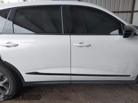 2023 Acura MDX w/A-Spec Package with VIN 5J8YE1H03PL011213, listed as a IAAI auction lot 41177239 with 22,575 mi miles. Bid and sale history available at carsss.com. Image 14.