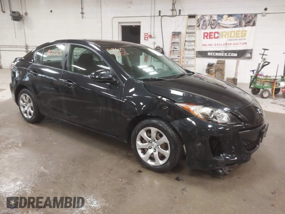 2013 Mazda 3 i SV with VIN JM1BL1TG1D1824491, listed as a IAAI auction lot 41603105 with 120,451 mi miles. Bid and sale history available at carsss.com. Image 1.