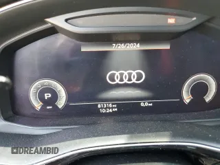 2019 Audi Q8 Premium Plus with VIN WA1EVAF13KD011514, listed as a Copart auction lot 64988564 with 81,316 mi miles and Salvage Title. Bid and sale history available at carsss.com. Image 9.