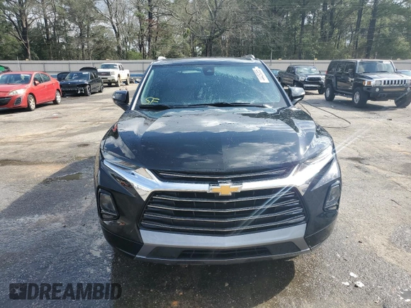 2019 Chevrolet Blazer Premier with VIN 3GNKBFRS1KS605089, listed as a Copart auction lot 44429355 with 28,665 mi miles and Salvage title. Bid and sale history available at DreamBid. Image 5.