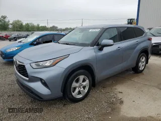 2020 Toyota Highlander LE with VIN 5TDBZRBH7LS016753, listed as a Copart auction lot 53721675 with 73,940 mi miles and Salvage title. Bid and sale history available at DreamBid. Image 1.