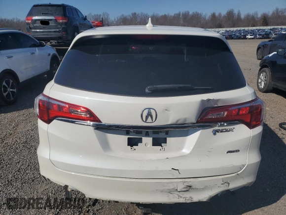 2018 Acura RDX with VIN 5J8TB4H35JL021277, listed as a Copart auction lot 48778565 with 92,067 mi miles and Salvage Title. Bid and sale history available at carsss.com. Image 6.