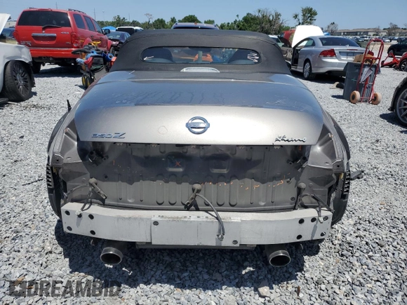 2007 Nissan 350Z Touring with VIN JN1BZ36A77M652524, listed as a Copart auction lot 52933785 with 189,928 mi miles and Salvage Title. Bid and sale history available at carsss.com. Image 6.