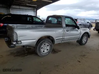 2002 Toyota Tacoma with VIN 5TENL42N42Z106452, listed as a Copart auction lot 48740005 with 184,907 mi miles and Salvage Title. Bid and sale history available at carsss.com. Image 3.