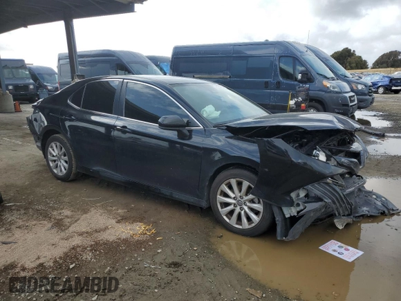 2020 Toyota Camry LE with VIN 4T1C11AK8LU916319, listed as a Copart auction lot 51277715 with 128,204 mi miles and Salvage Title. Bid and sale history available at carsss.com. Image 4.