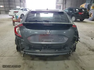 2021 Honda Civic Hatchback EX with VIN SHHFK7H60MU213610, listed as a Copart auction lot 52009725 with 53,595 mi miles and Salvage Title. Bid and sale history available at carsss.com. Image 6.
