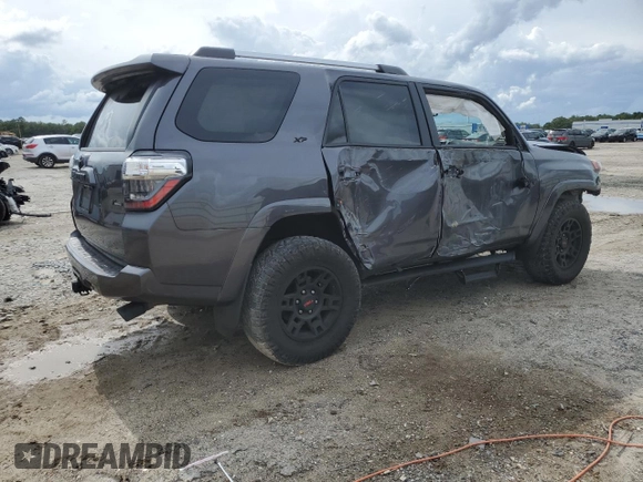2023 Toyota 4Runner SR5 Premium with VIN JTENU5JR5P6108525, listed as a Copart auction lot 59638245 with 52,084 mi miles and Salvage title. Bid and sale history available at DreamBid. Image 3.