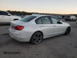 2013 BMW 3 Series 335i with VIN WBA3A9C55DF475553, listed as a Copart auction lot 82293414 with 0 mi miles and Salvage Title. Bid and sale history available at carsss.com. Image 3.