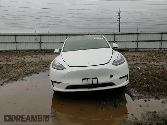 2020 Tesla Model Y Long Range with VIN 5YJYGDEE8LF008346, listed as a Copart auction lot 52863725 with 60,378 mi miles and Salvage Title. Bid and sale history available at DreamBid. Image 11.