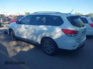 2014 Nissan Pathfinder SL z VIN 5N1AR2MM7EC687692, wystawiony jako IAAI lot #42213759 z przebiegiem 175 209 mil mil oraz . Historia ofert i sprzedaży dostępna na DreamBid. Obrazek 3.