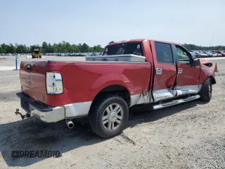 2008 Ford F-150 XLT with VIN 1FTPW12V48FA19252, listed as a Copart auction lot 59134935 with 214,004 mi miles and Salvage title. Bid and sale history available at DreamBid. Image 3.