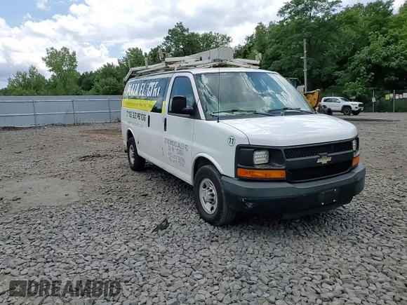2016 Chevrolet Express Cargo with VIN 1GCWGAFF0G1228866, listed as a Copart auction lot 65495695 with 71,593 mi miles and Salvage title. Bid and sale history available at DreamBid. Image 14.
