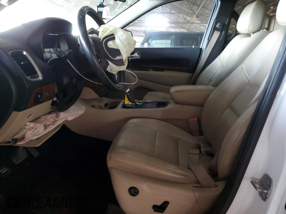 2014 Dodge Durango Citadel with VIN 1C4RDHEG2EC537071, listed as a Copart auction lot 89170355 with 108,084 mi miles and Salvage title. Bid and sale history available at DreamBid. Image 7.