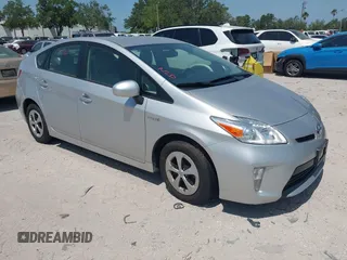 2015 Toyota Prius Four with VIN JTDKN3DU6F0467456, listed as a IAAI auction lot 42112420 with 1 mi miles. Bid and sale history available at carsss.com. Image 1.